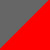 Grey/Red with Gold Forks