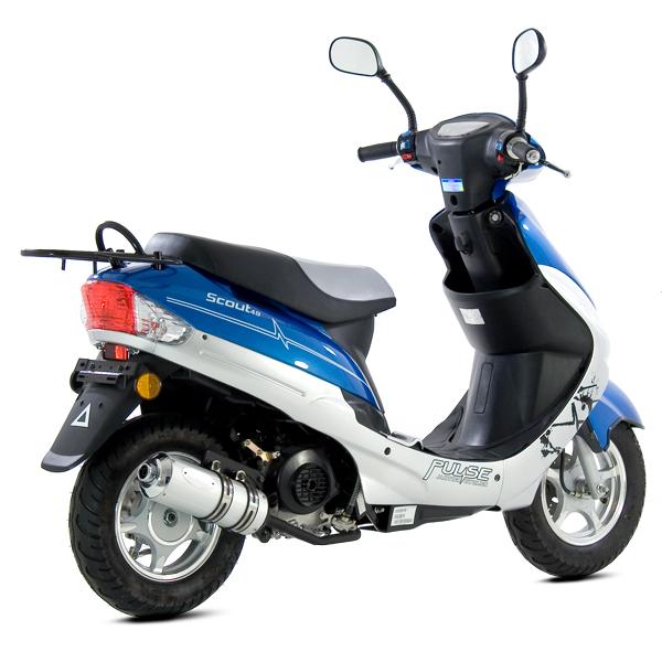 scooty with petrol and battery