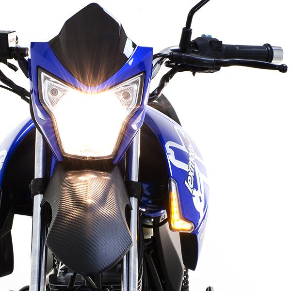Placement à Gauche Fuel Tank Panel Noir For Lexmoto LXR 125 SY125-10 CMPO Left - View #6