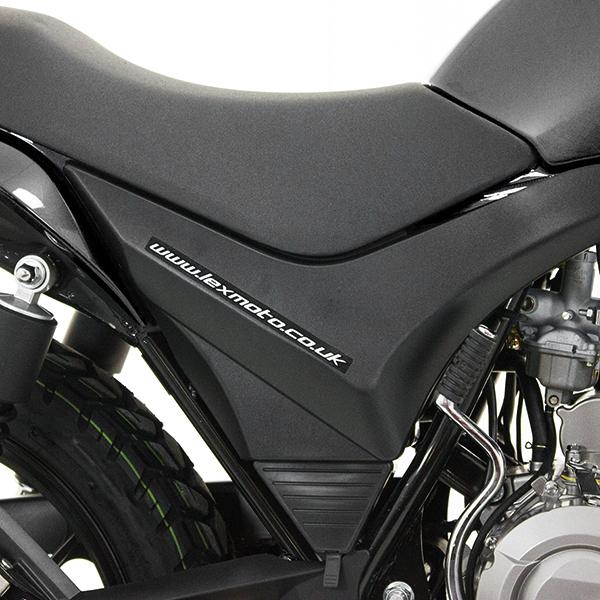 Placement à Gauche Fuel Tank Panel Noir For Lexmoto LXR 125 SY125-10 CMPO Left - View #11