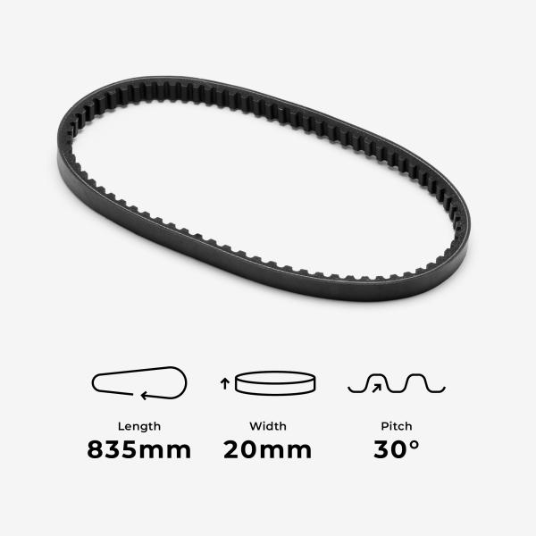 Lextek Aramid Drive Belt 835-20-30