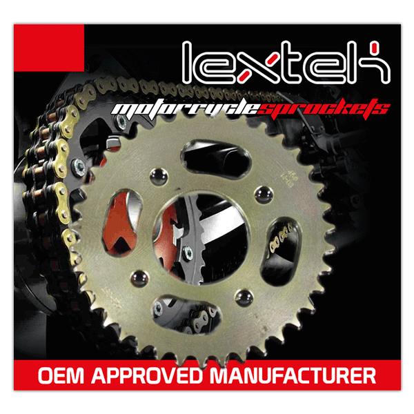 Lextek Rear Sprocket 428-46T 4 Bolt Fixing