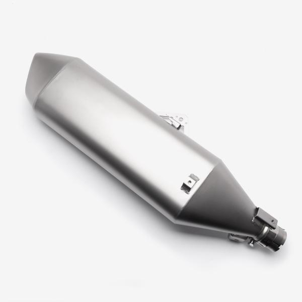 500cc Motorcycle Black Exhaust System
