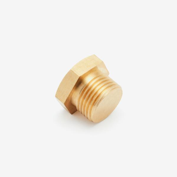 Lextek Lambda Sensor Blanking Bolt (Brass) M12 - 1.25 mm