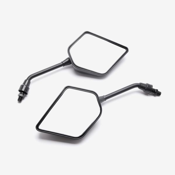 Pair of Mirrors 100mm Stem