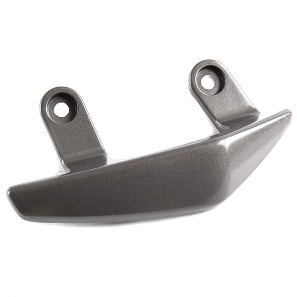 Left Silver Pillion Handle