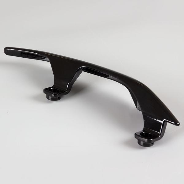 Left Black Pillion Handle