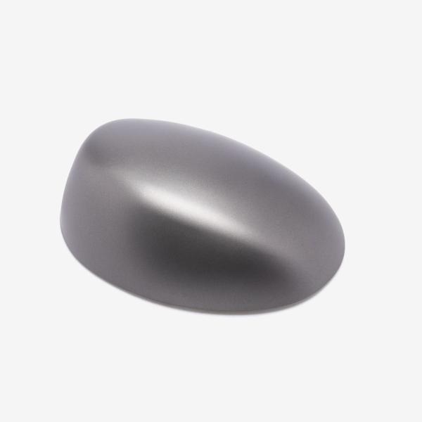 Left Mirror Plastic Matt Silver