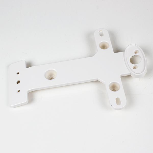 Rear Number Plate / License Bracket White