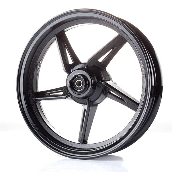 Front Black Wheel 12 x 2.50inch