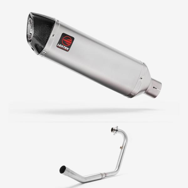 Lextek VP1 Matt S/Steel Exhaust System 300mm