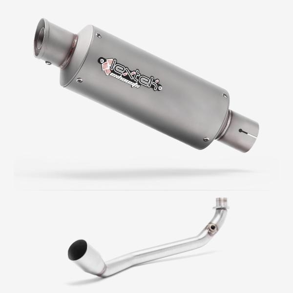 Lextek GP1 Matt S/Steel GP Stubby Exhaust System 240mm