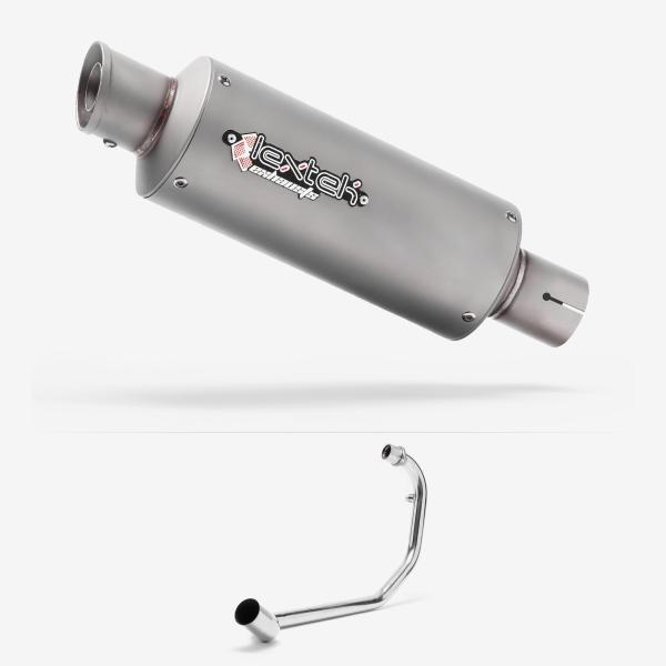 Lextek GP1 Matt S/Steel GP Stubby Exhaust System 240mm