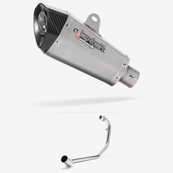 Lextek XP10 Matt S/Steel Exhaust System 210mm