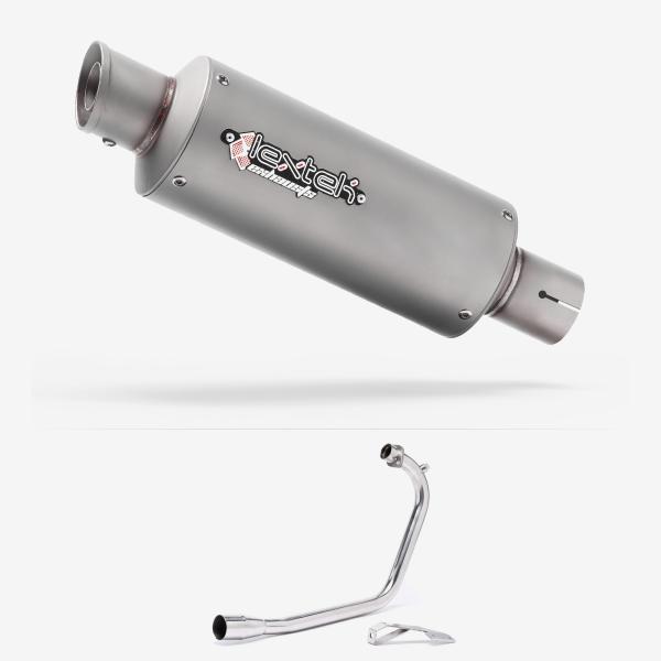 Lextek GP1 Matt S/Steel GP Stubby Exhaust System 240mm