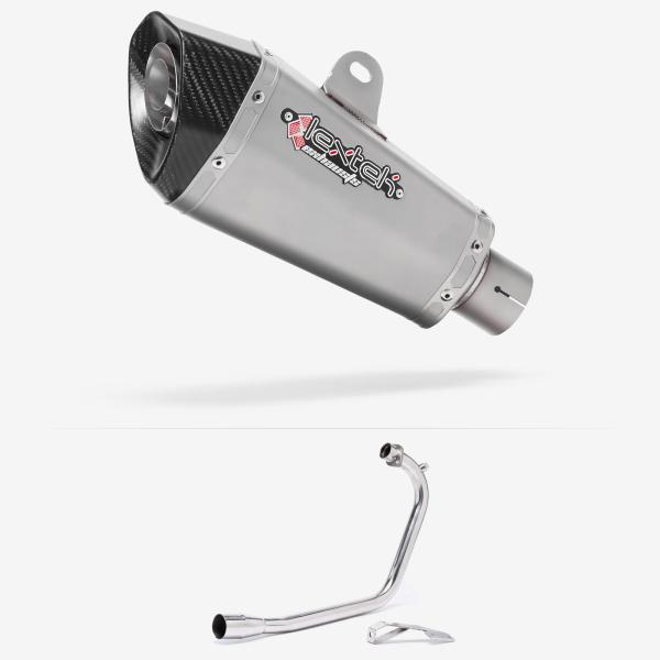 Lextek XP10 Matt S/Steel Exhaust System 210mm