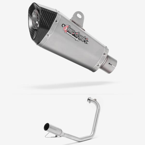 Lextek XP10 Matt S/Steel Exhaust System 210mm