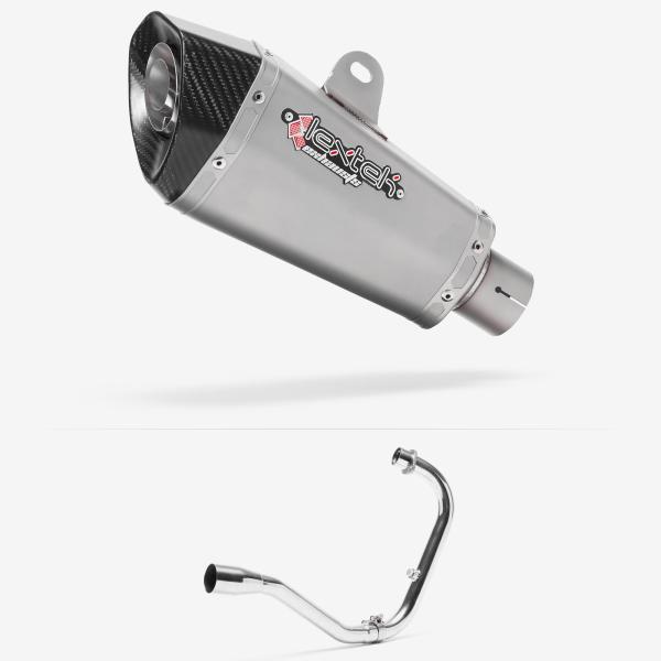 Lextek XP10 Matt S/Steel Exhaust System 210mm
