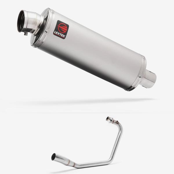Lextek OP1 Matt S/Steel Exhaust System 350mm