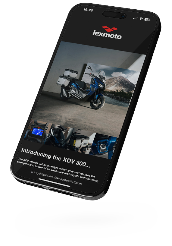Lexmoto newsletter