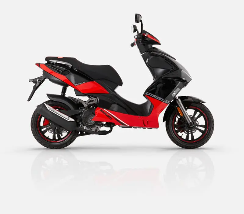 Lexmoto Diablo 125 E55 — Black/Red