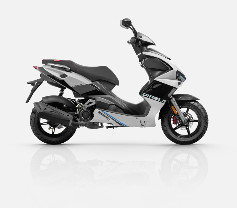 Lexmoto Diablo 50 E55 — Black/Grey