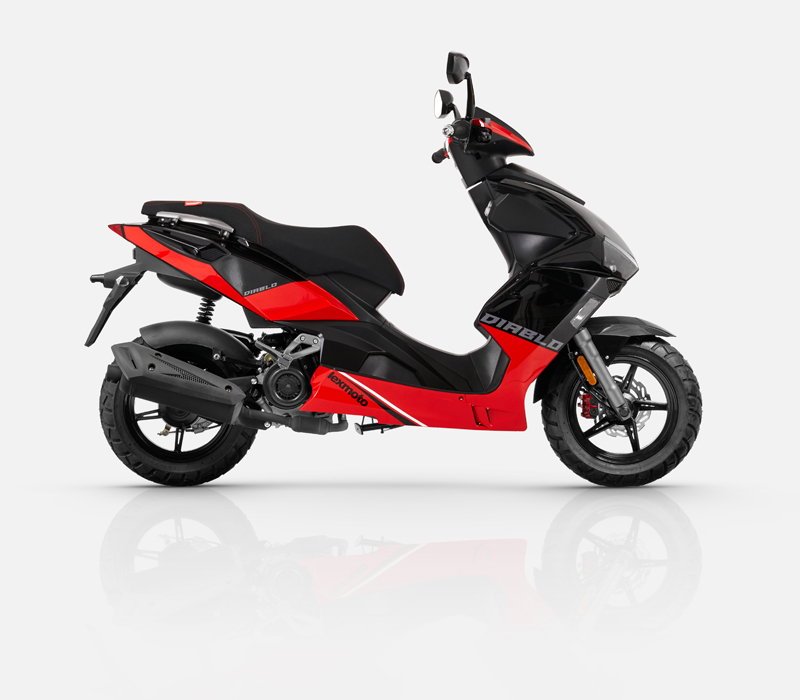 Lexmoto Diablo 50 E55 — Black/Red