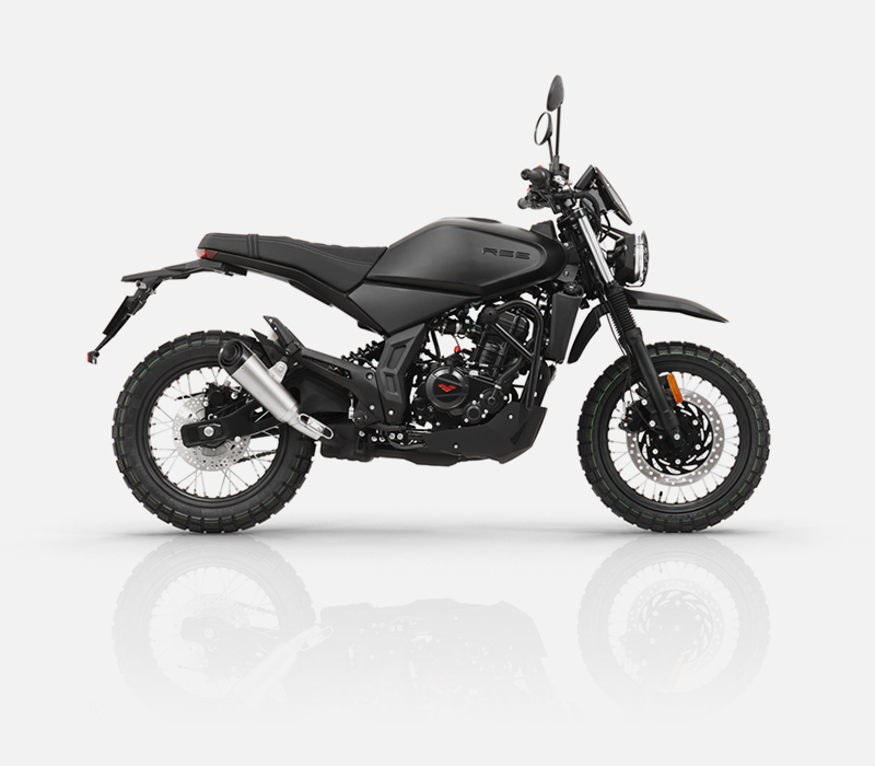 RSS 125 Scrambler - Front View